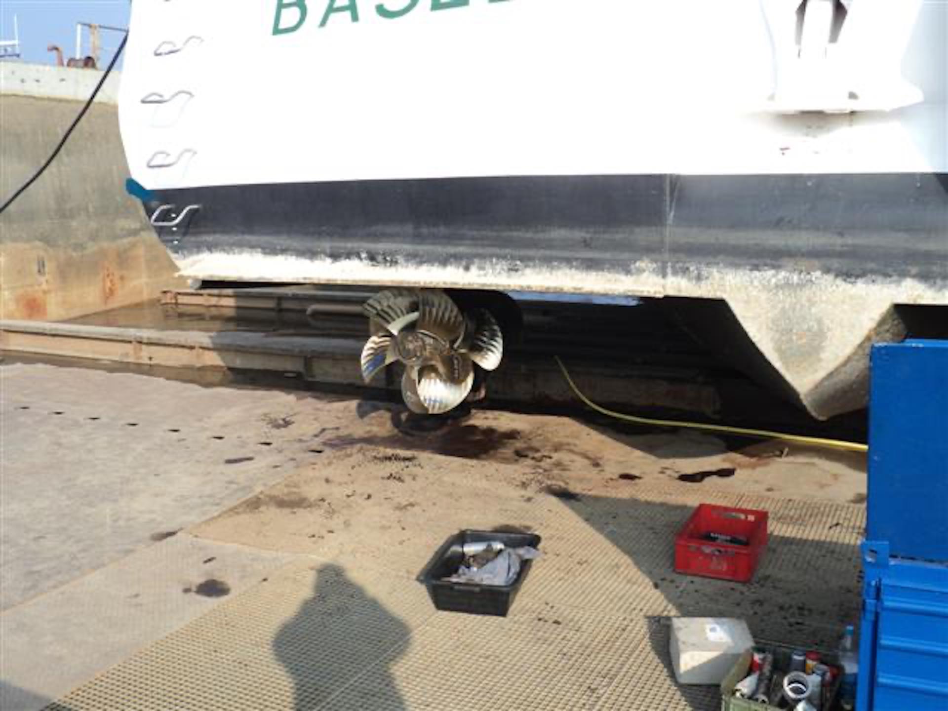 Reparatie Roerpropeller Rudderpropeller Ruderpropeller Aquamaster Us601crp Part Z Drive 3