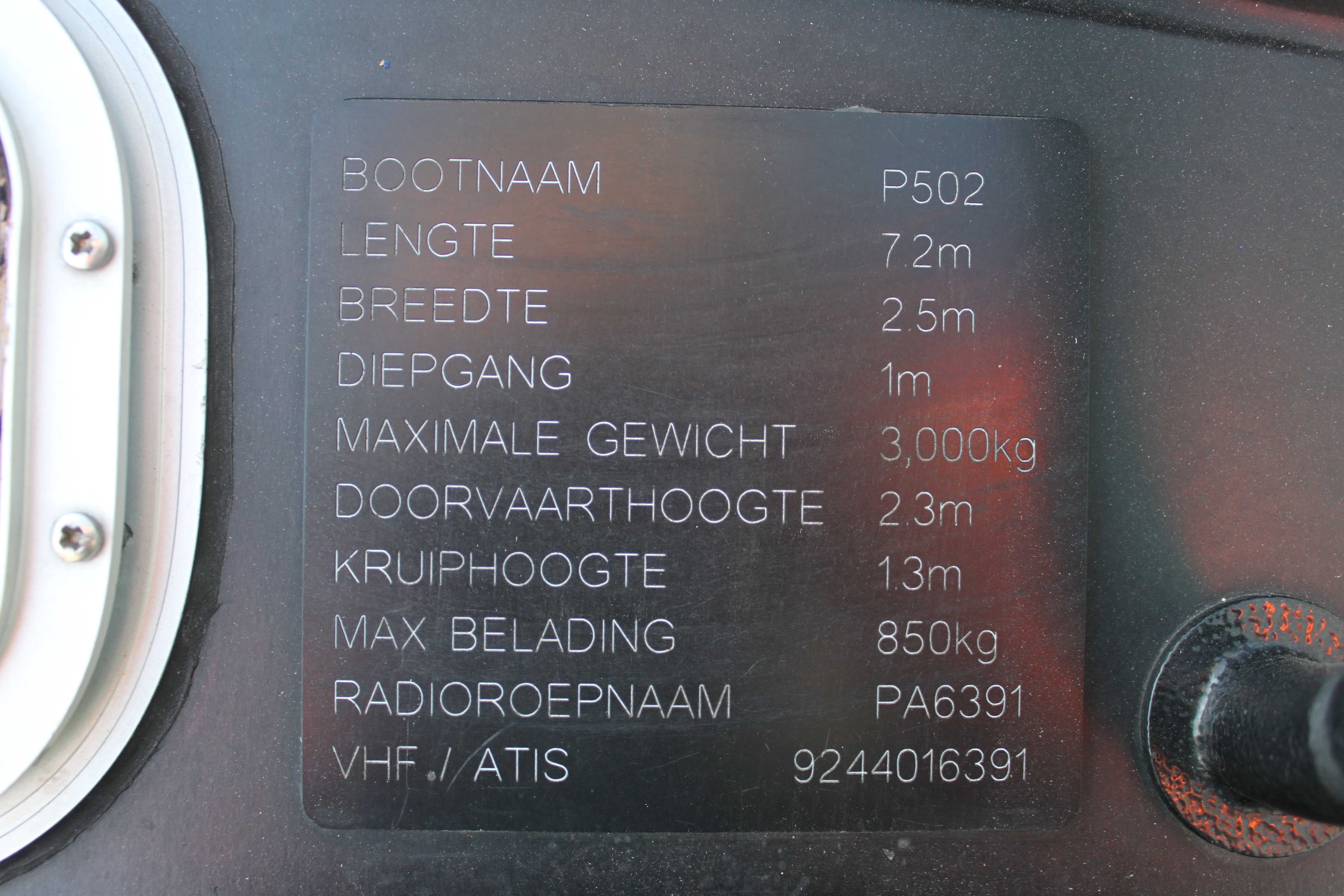 RIB Boat 7.2X2x5m Yanmar ZT370 EX Politieboot (10)