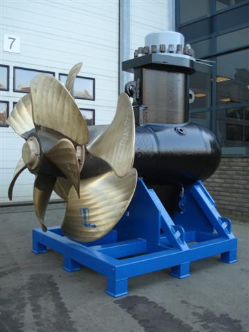 Reparatie Roerpropeller Rudderpropeller Ruderpropeller Aquamaster Us105 Parts Z Drive 3