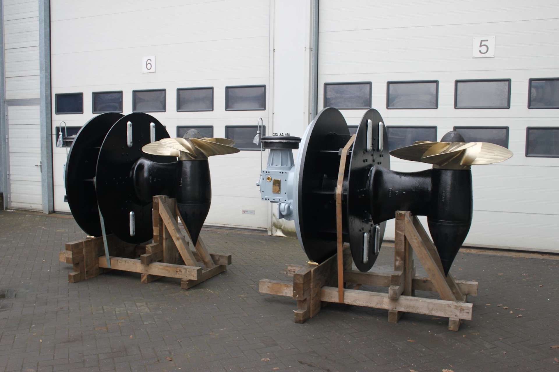 Reparatie Roerpropeller-Schottel Rudderpropeller-SRP200-ZDrive Thruster-Azimuth steeringsystem-6