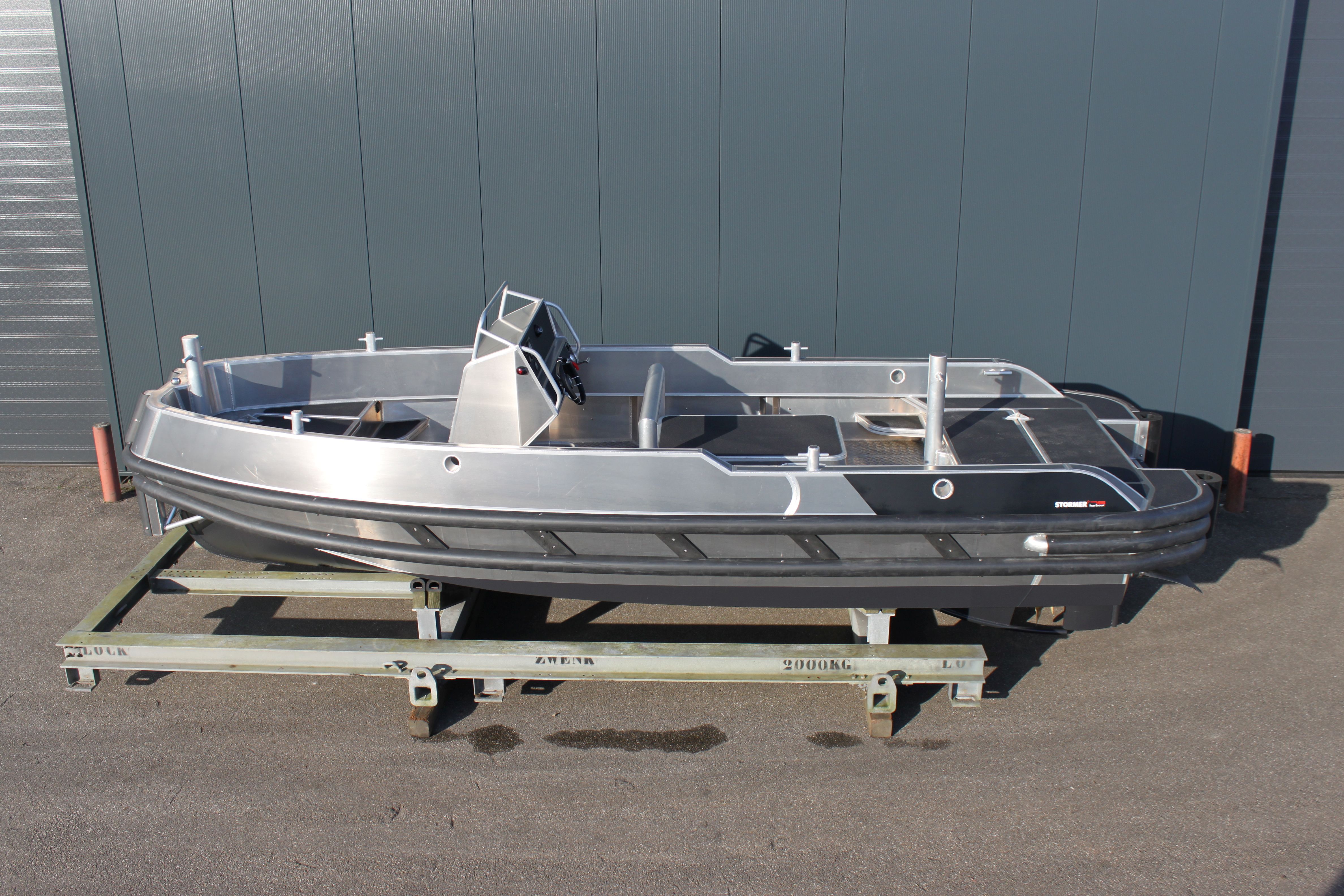 Workboat Stormer H75 Harbour Boat Aluminium Workboat Stormer Boat (25)