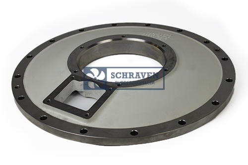 Schottel-koppelingsdelen-Kupplungs Ersatzteile-Clutch parts-K300 - Voordeksel-Bearing flange-Lagerflansch-1000432- Schraven