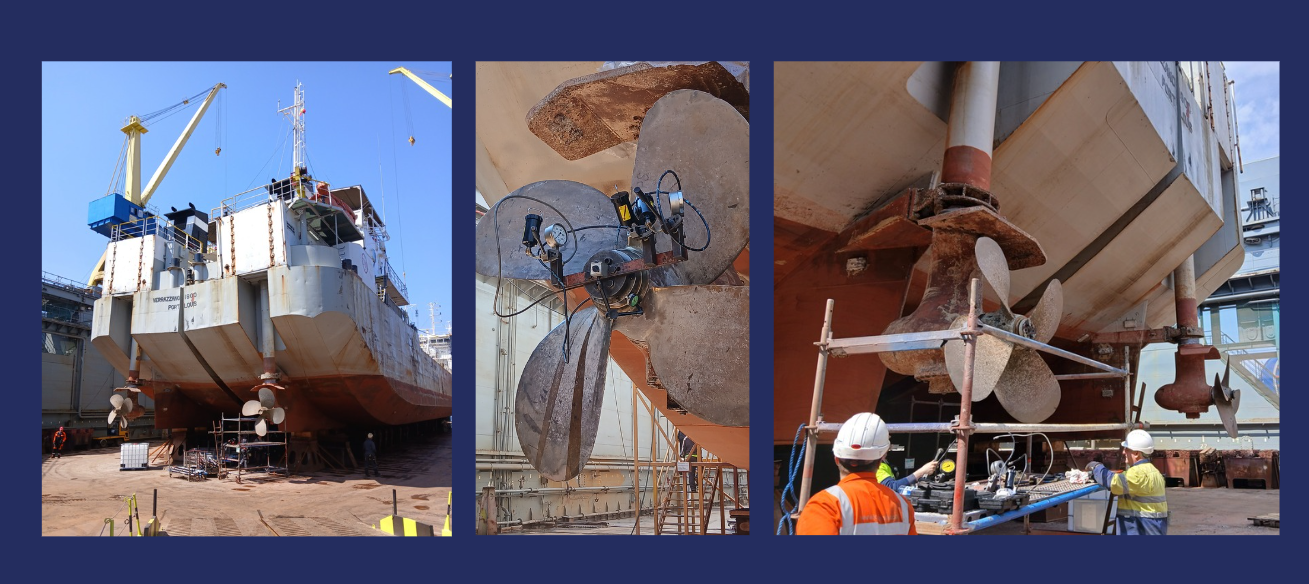 Schottel SRP505 Thruster - Propeller shaft seals SRP505 replaced