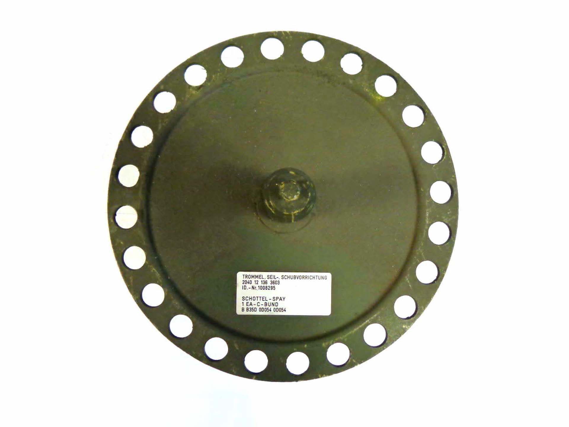 Liertrommel Seiltrommel Reel Schottel Werkboot M Boot Groot 24