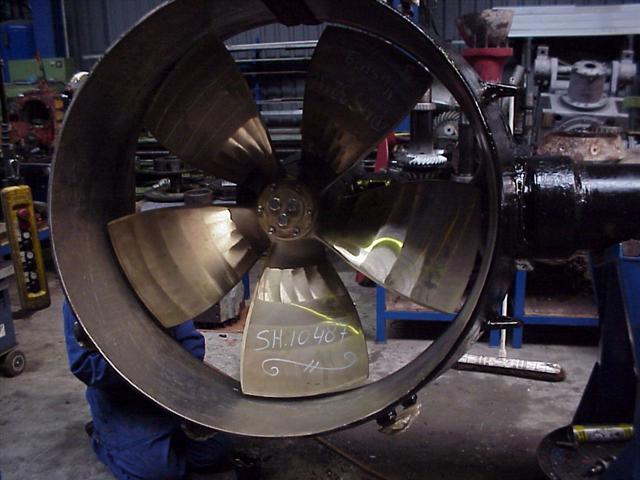 Reparatie Roerpropeller-Schottel Rudderpropeller-SRP170-Parts-ZDrive Thruster-Azimuth steeringsystem2