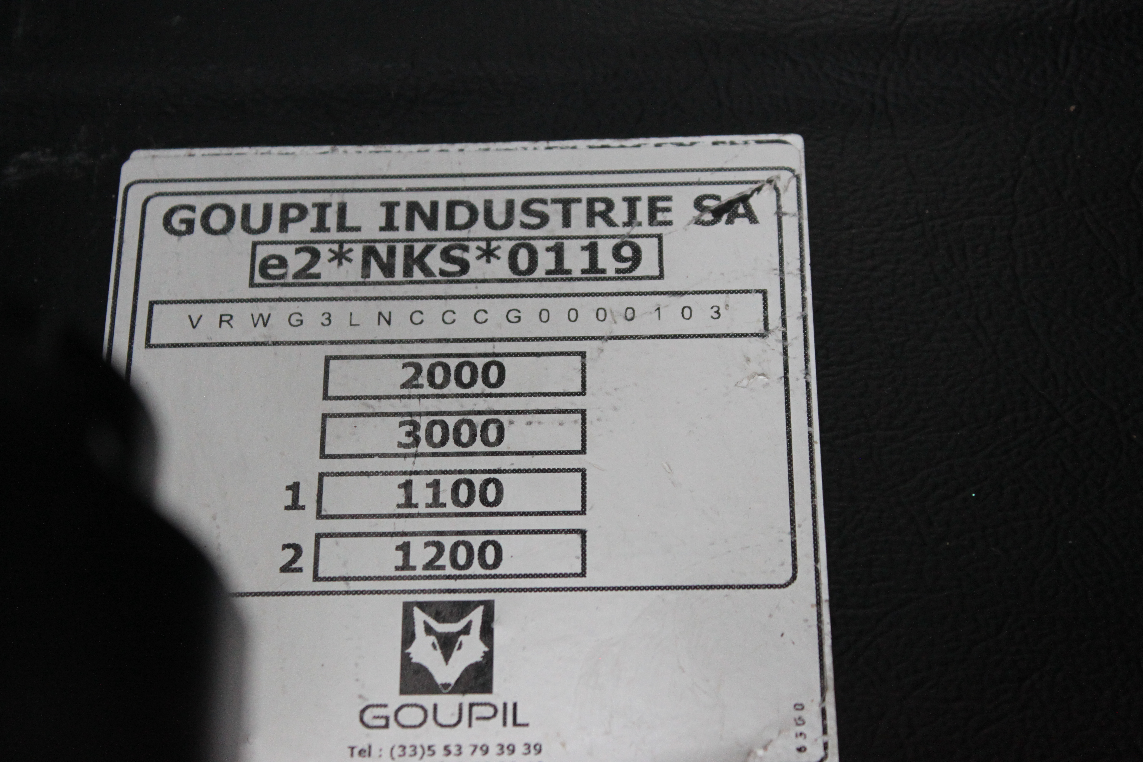 Goupil- picnic wagentje - gemeentewerk wagentje - plantsoendienst auto -Stadtauto - Elektrotransporter- Goupil Kipper Transportfahrzeug- Müllwagen-IMG 0829