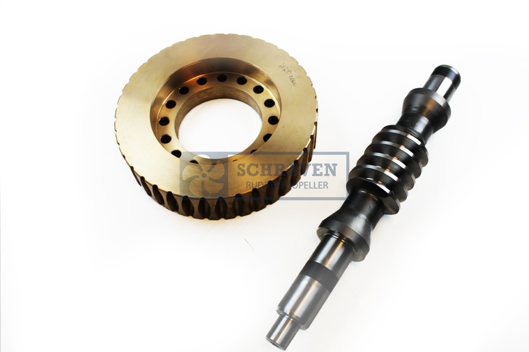 Wormwielset HRP2000 - Set of worm wheel - Schneckenradsatz - 0774z200/0775z200 - HRP 2000 10154279 10154278