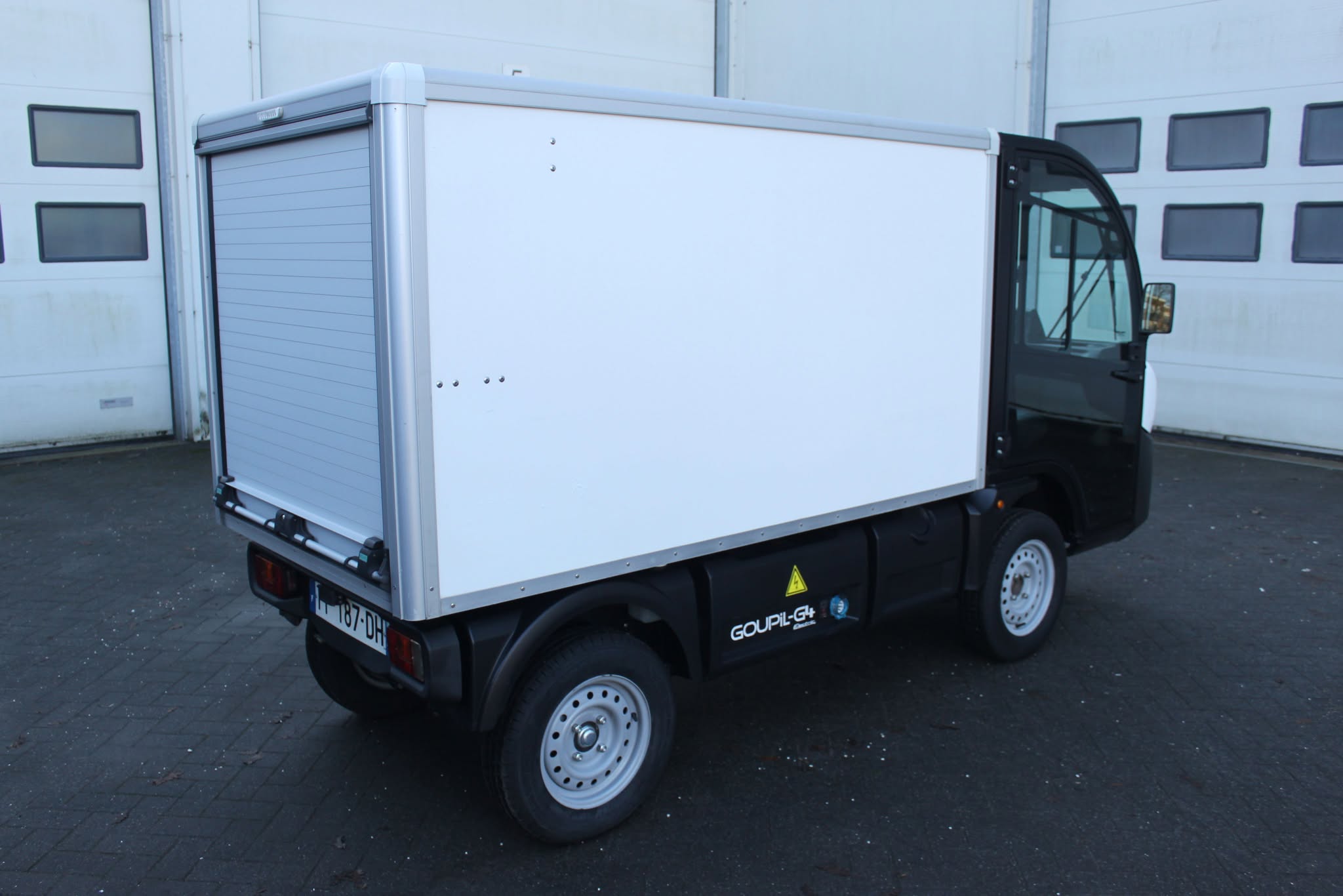 Goupil g4 - picnic wagentje - gemeentewerk wagentje - plantsoendienst auto -Stadtauto - Elektrotransporter- Goupil Kipper Transportfahrzeug-717 6