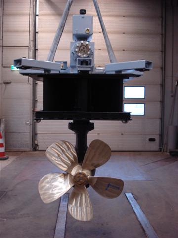 Reparatie Roerpropeller-Schottel Rudderpropeller-SRP170-Parts-ZDrive Thruster-Azimuth steeringsystem-8