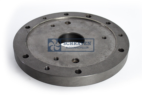 Afsluitflens J40F-0104.00.1006/13-Terminate flange BU 40F-Dichtungsflansch Jastram 40F-Schraven 10093544