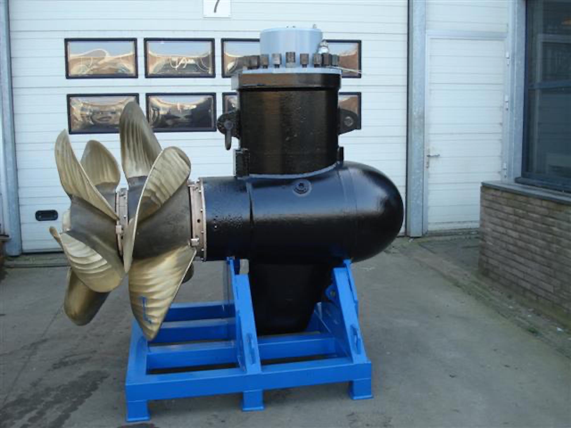 Reparatie Roerpropeller Rudderpropeller Ruderpropeller Aquamaster Us105 Parts Z Drive 1