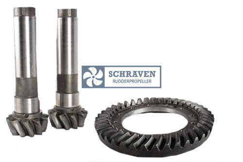S500-1012998-Radsatz 10:40-Gear set 10:40-Schottel-Schraven-SRP500