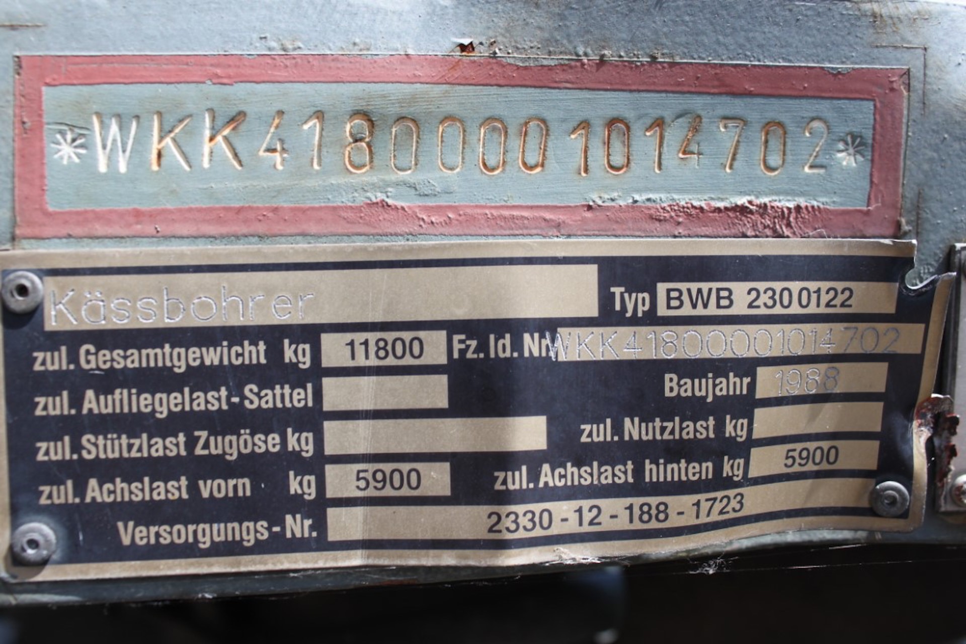 Aanhangwagen 8 Middel