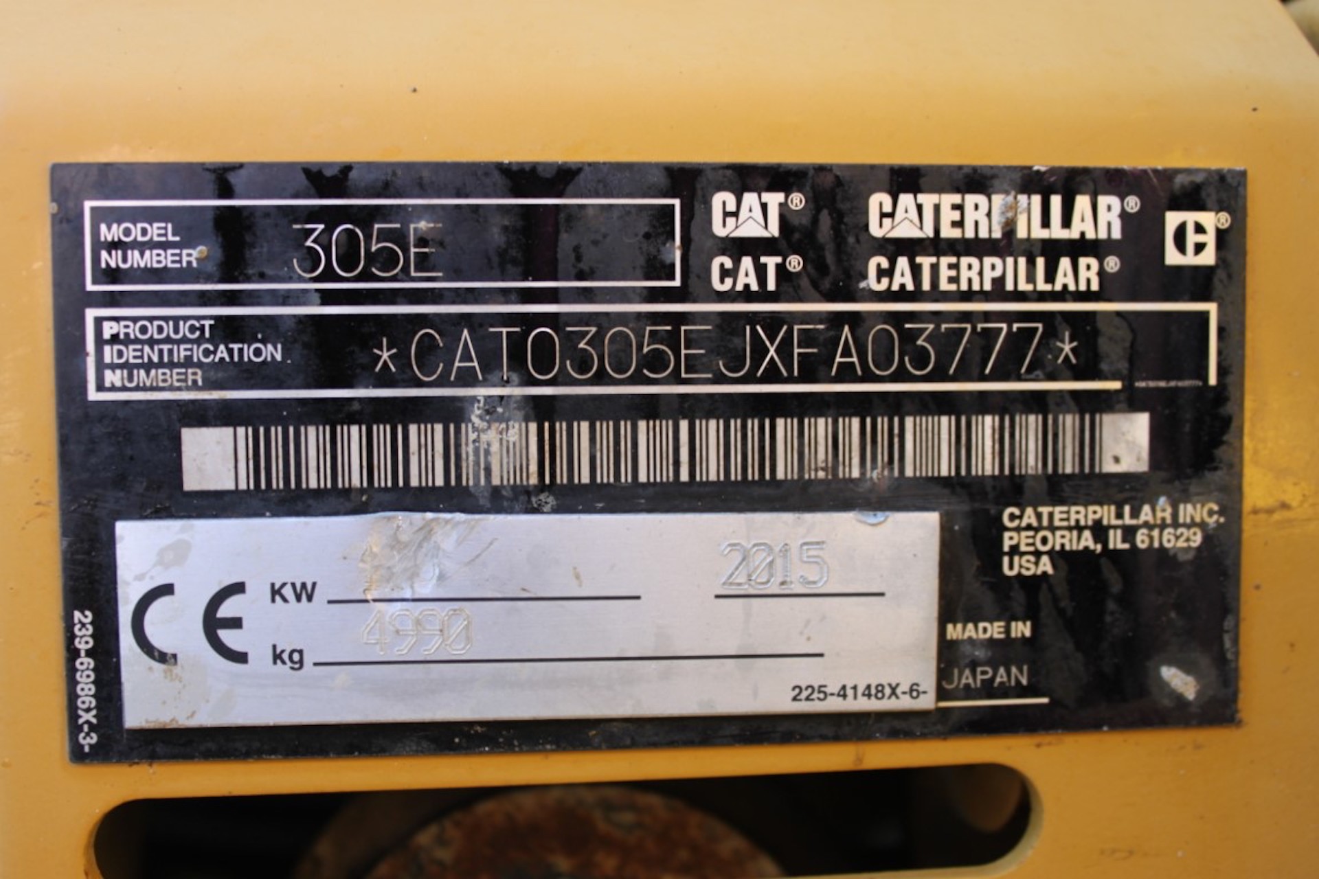 Caterpillar 305E Cr 10 Middel