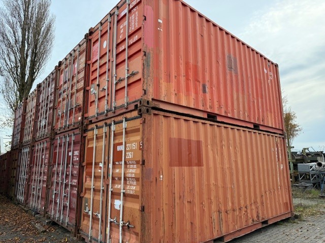 20 ft container gebruikt - used 20 ft container