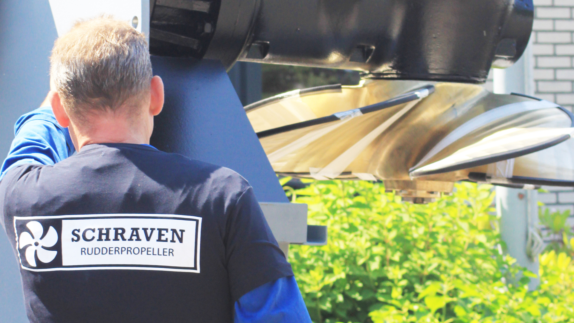 Azimuth thruster repair - Schraven Thruster repair -Vacature onderhoudsmonteur