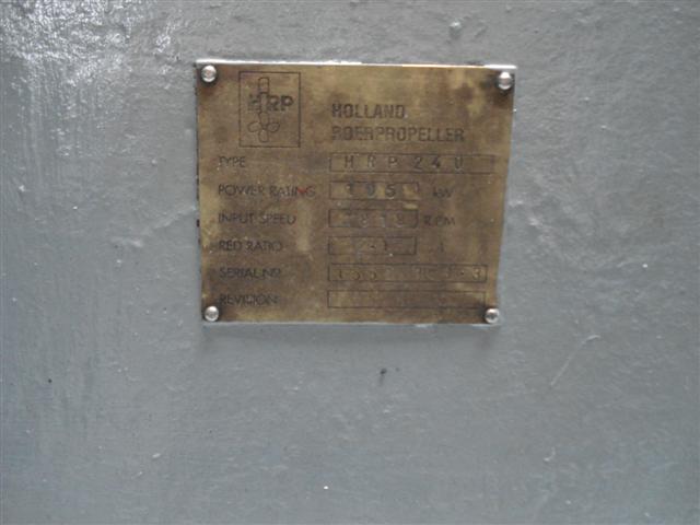 Reparatie Roerpropeller Rudderpropeller Ruderpropeller Hrp 240 Parts Z Drive 6