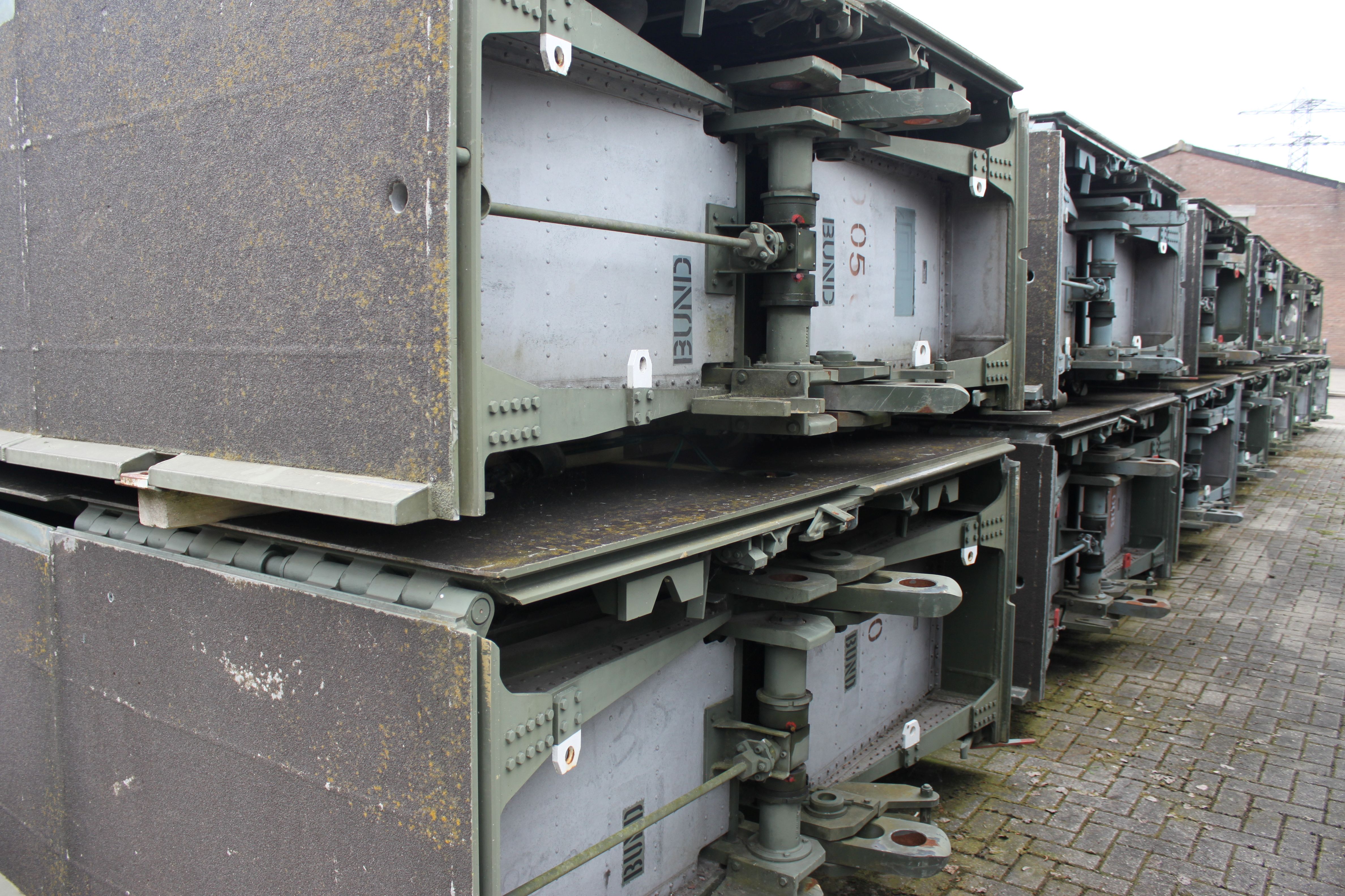 bundeswehr brücke zu kaufen-used bridges for sale-ex leger brugdelen te koop