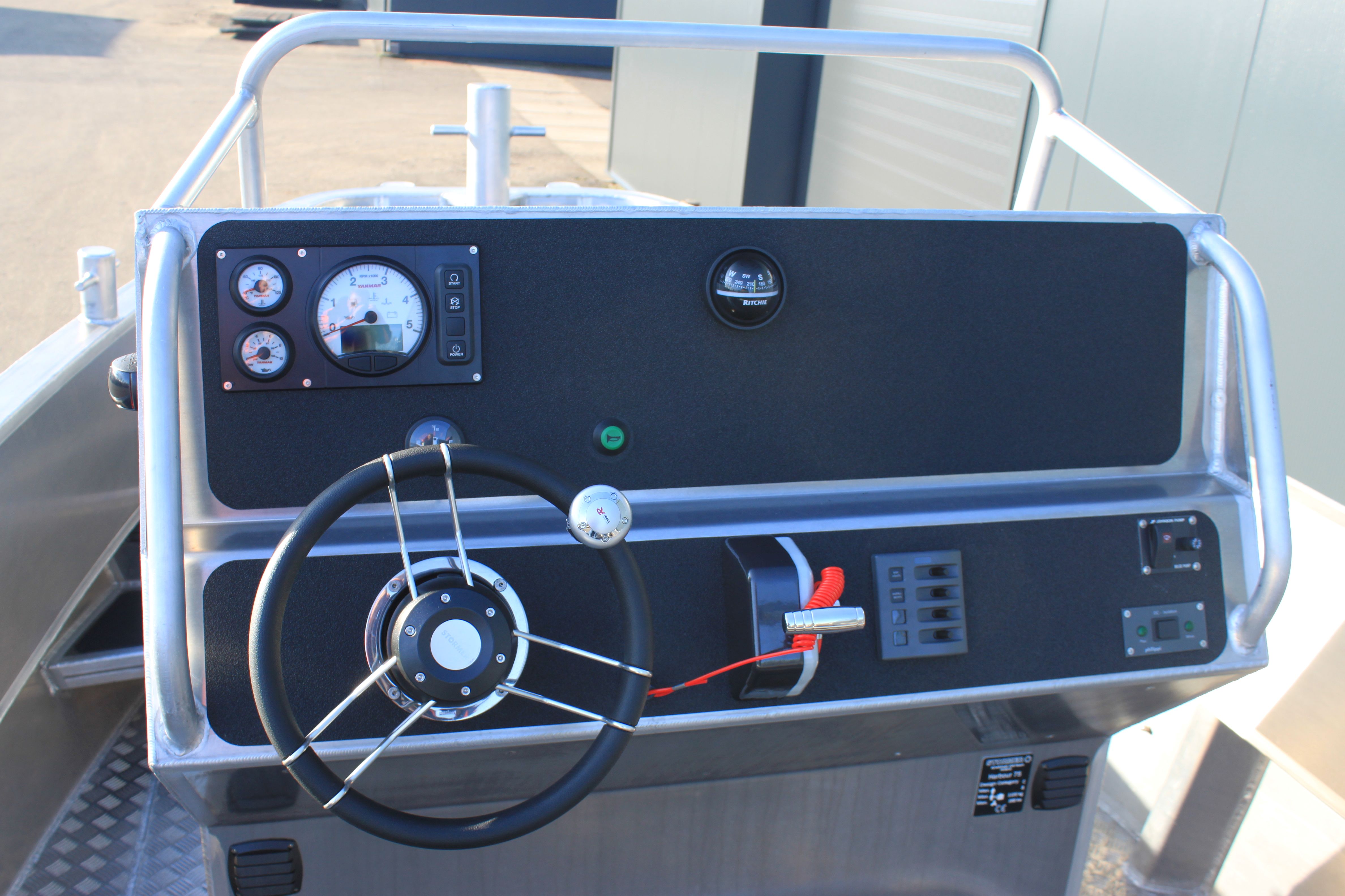 Workboat Stormer H75 Harbour Boat Aluminium Workboat Stormer Boat (12)