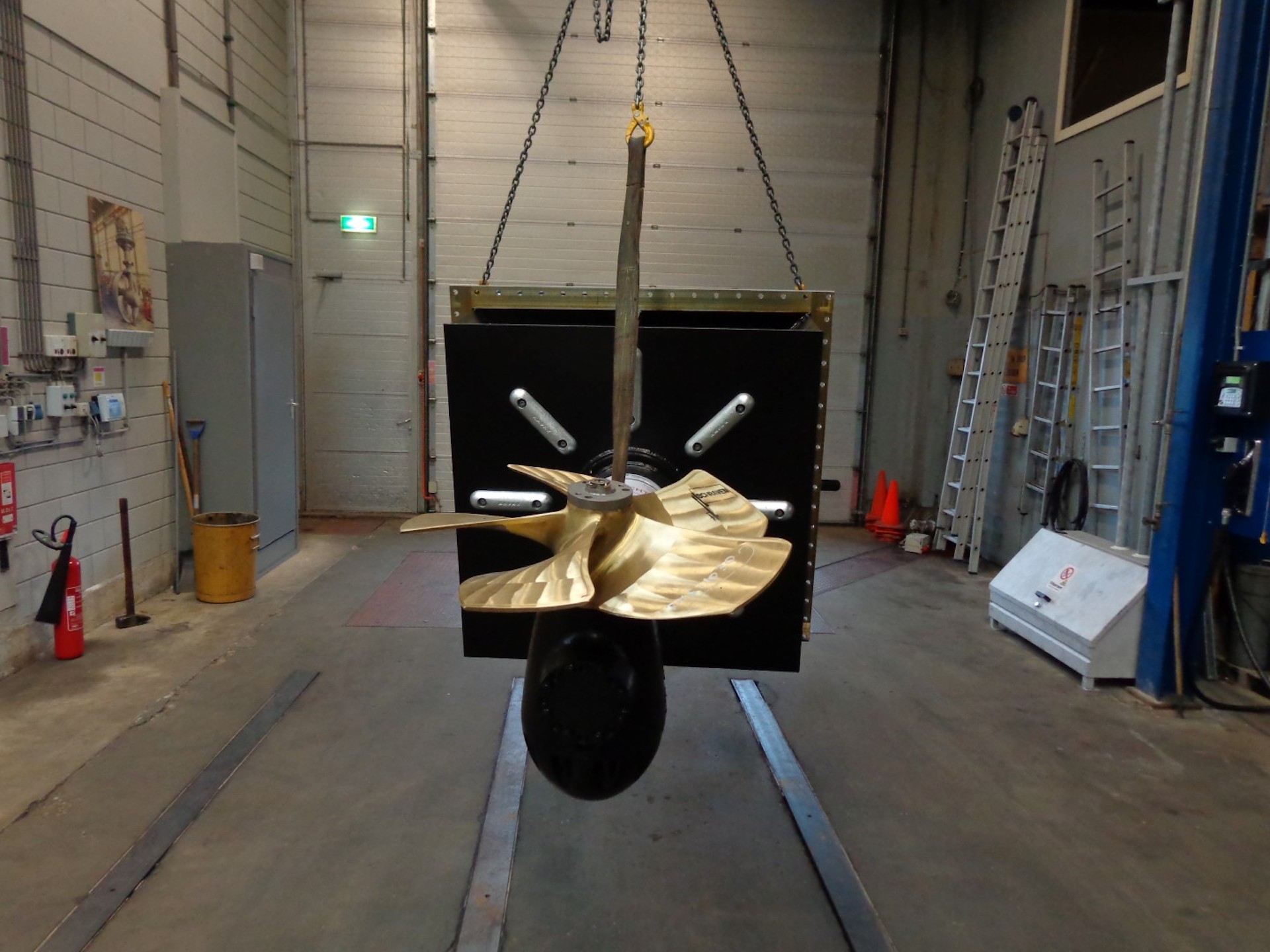 Reparatie Roerpropeller Rudderpropeller Ruderpropeller Hrp 3000 Z Drive 5