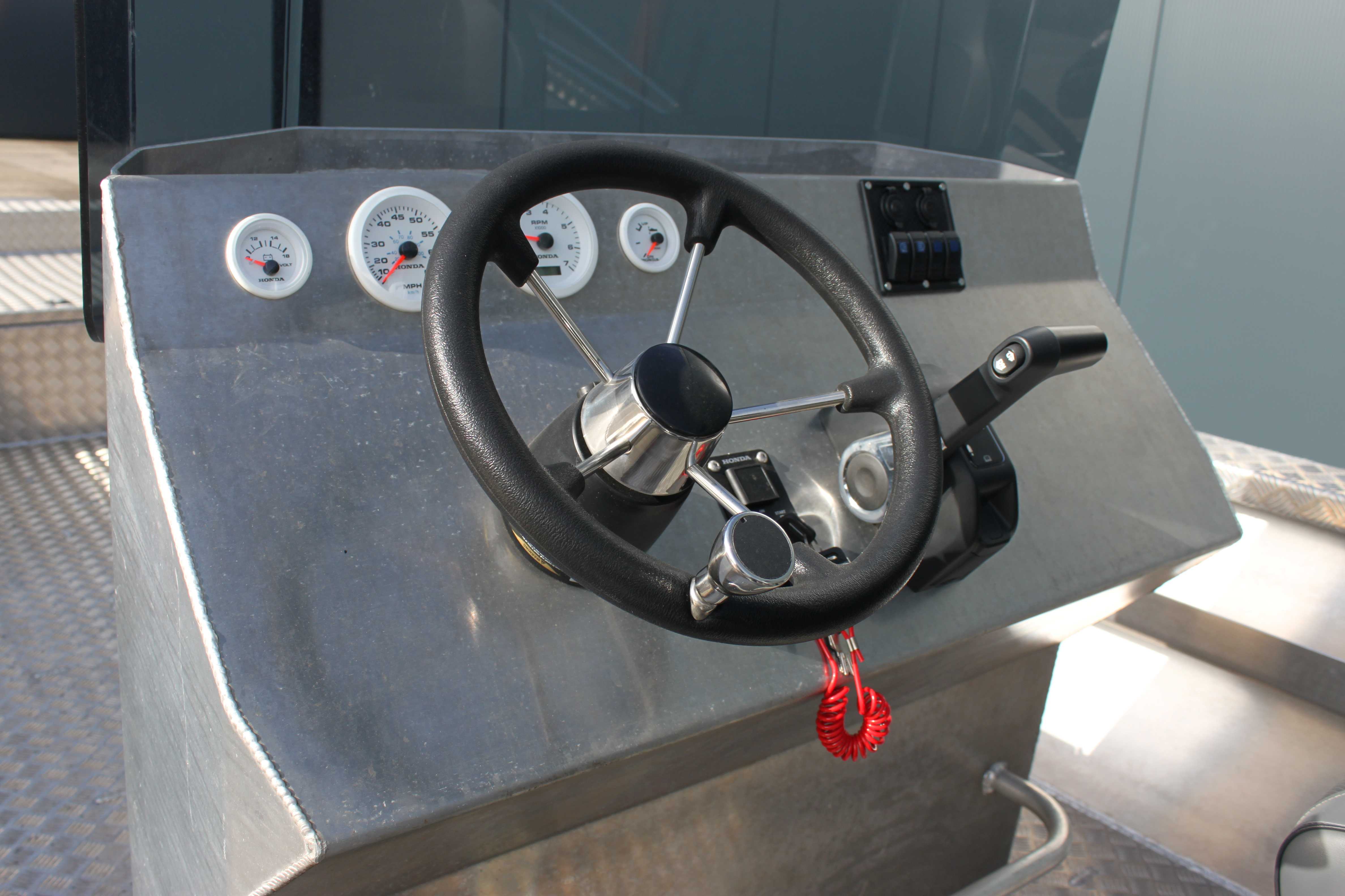 Aluminium Workboat 7,5 M Honda 115HP Aluminium Arbeitsboot (14)