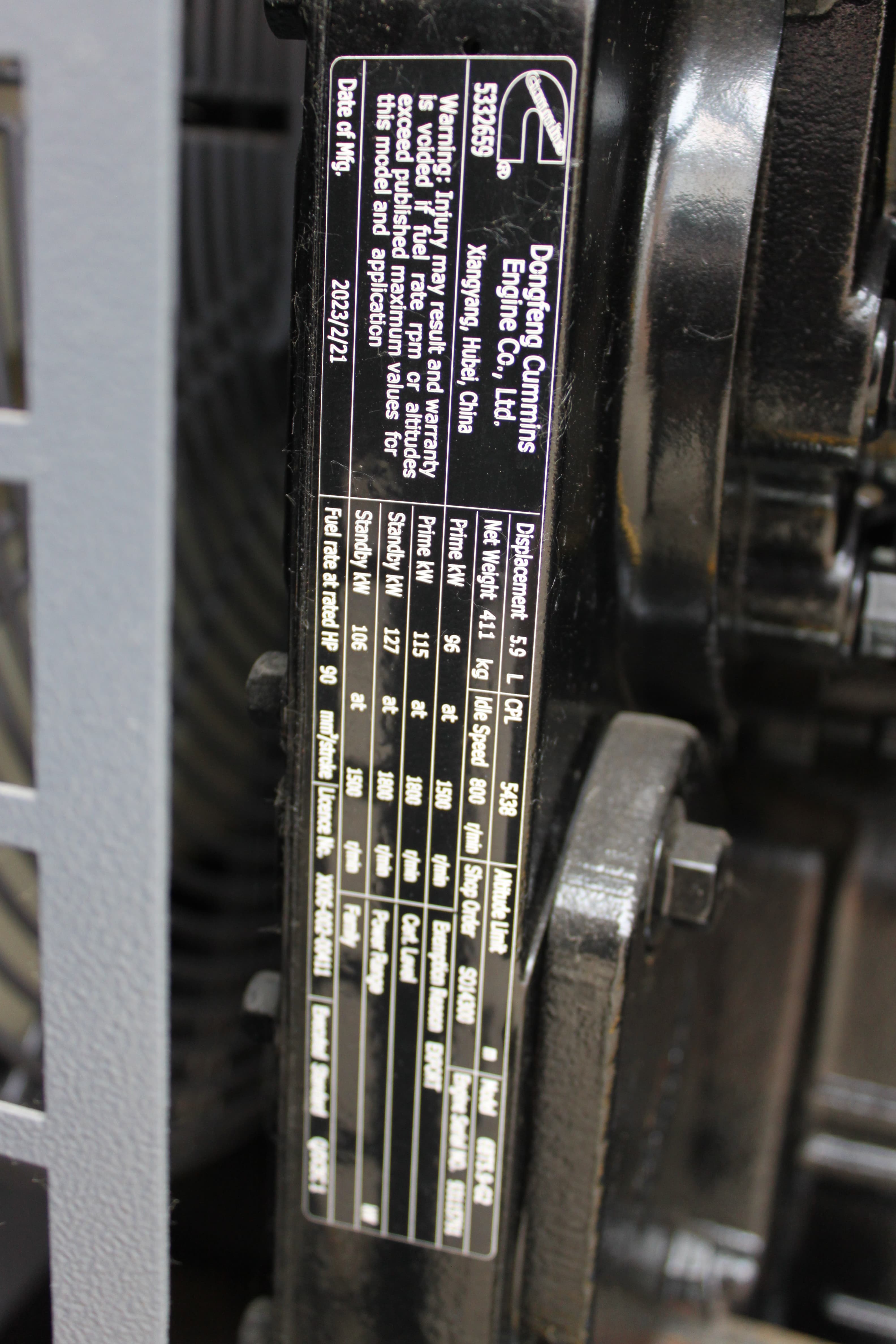 IMG 2860 - Dieselgenerator Atlas Copco - Generator 100Kva - Genset unused 100Kva - Stromaggregate Atlas Unbenutzt