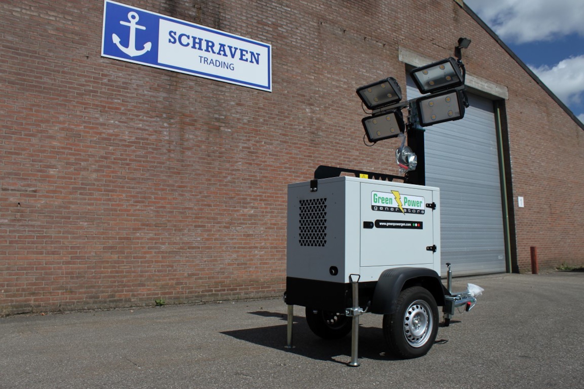 Stromerzeuger 4,4 kVA.