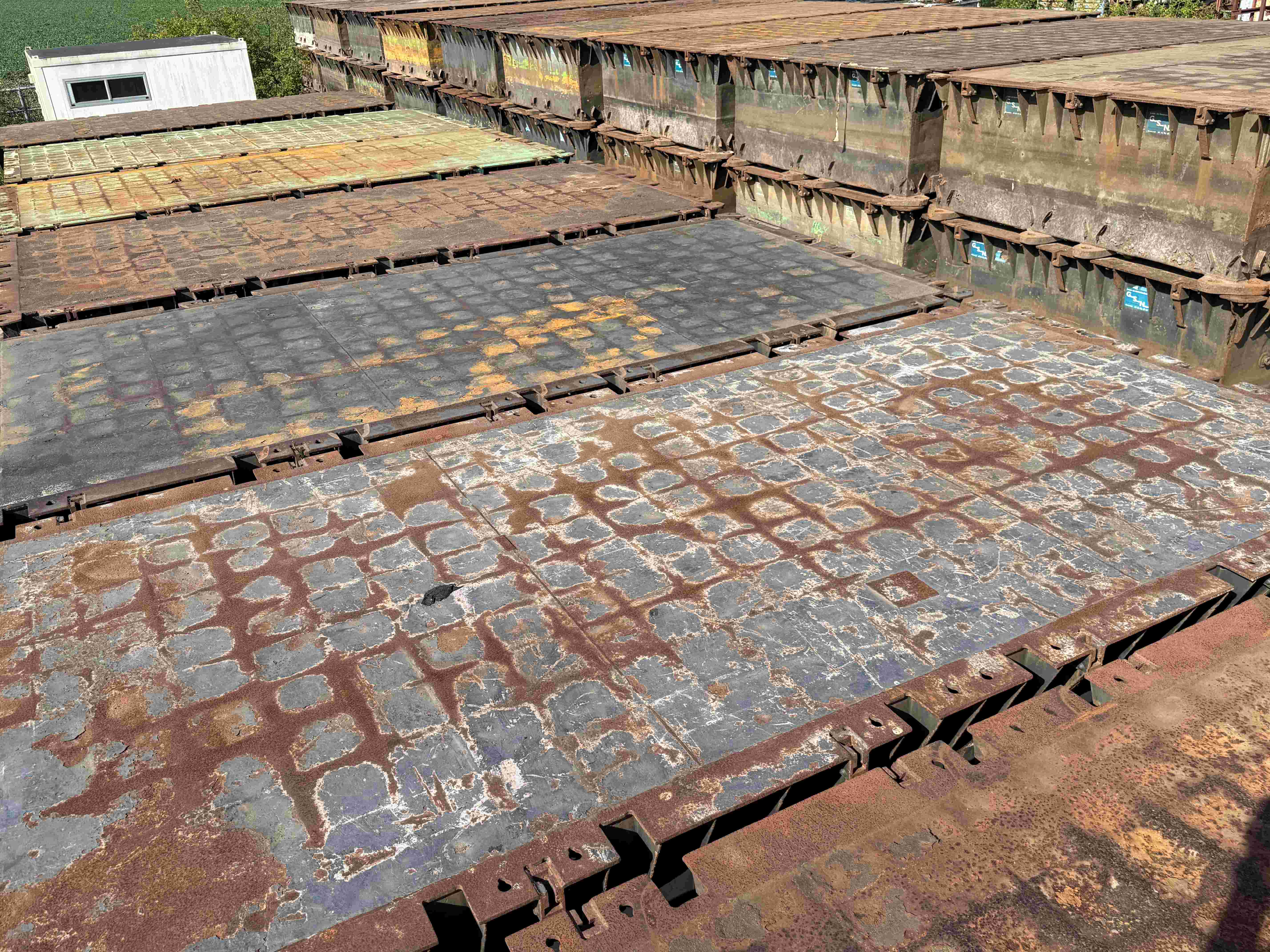 Used Nato pontoons for sale - Gebruikte koppelpontons te koop - Gebrauchte Nato pontoon zum verkauf - aanbod ponton koppelbaar (5)