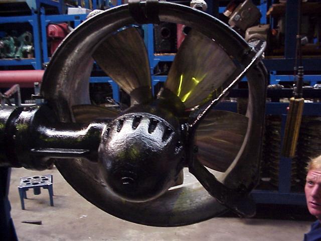 Reparatie Roerpropeller-Schottel Rudderpropeller-SRP170-Parts-ZDrive Thruster-Azimuth steeringsystem-3