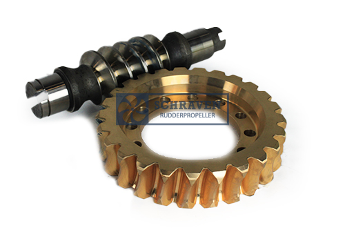 A 901 Wormwielset 6428901/6428922 - AQM901 Set of worm wheel - Schneckenradsatz 6428901/6428922 - Rolls Royce / Aquamaster spare parts -A 901 3 07 A 901 3 50 05