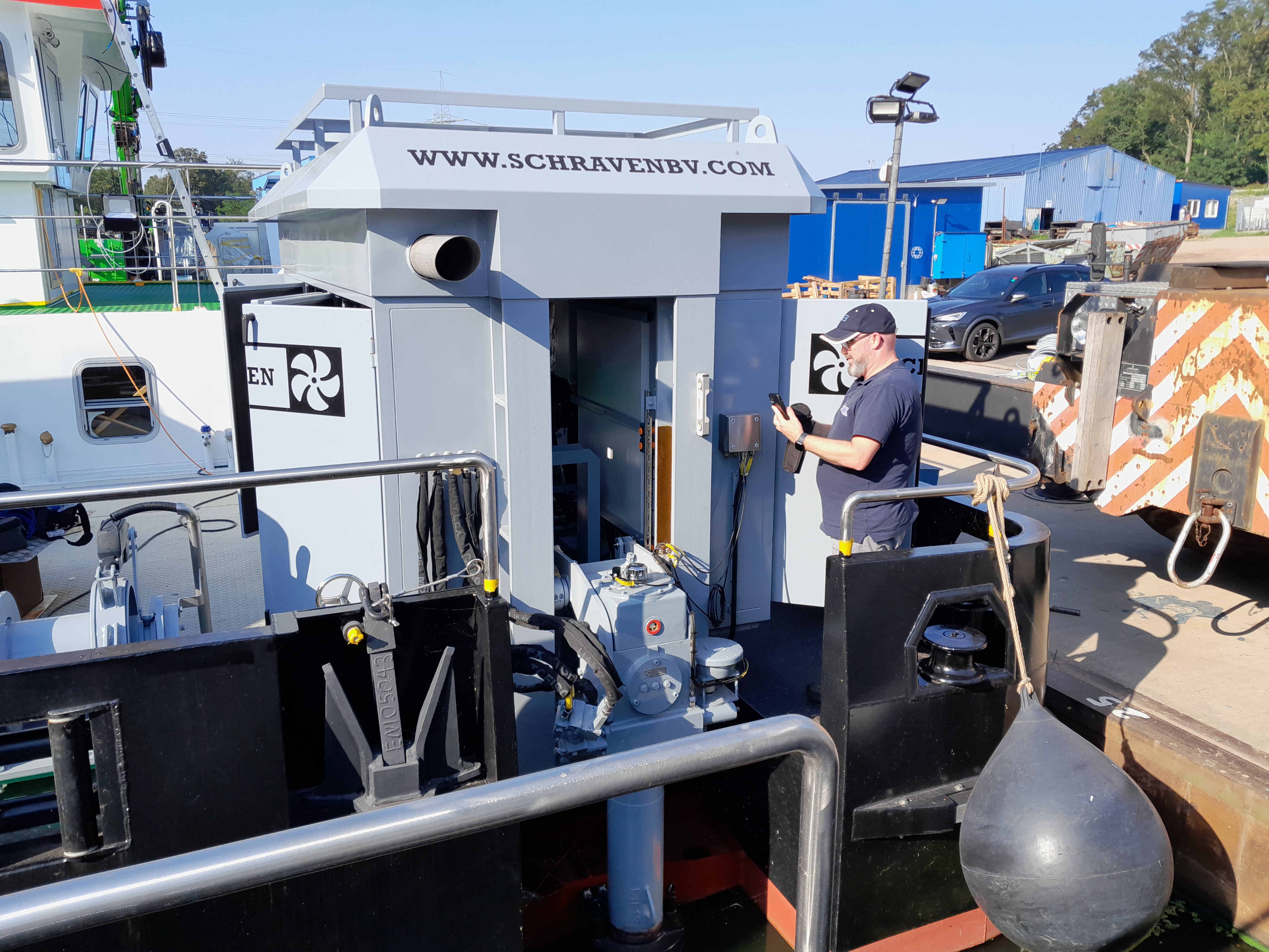 Deck Mounted Thruster - Schottel SRP110 - Schraven