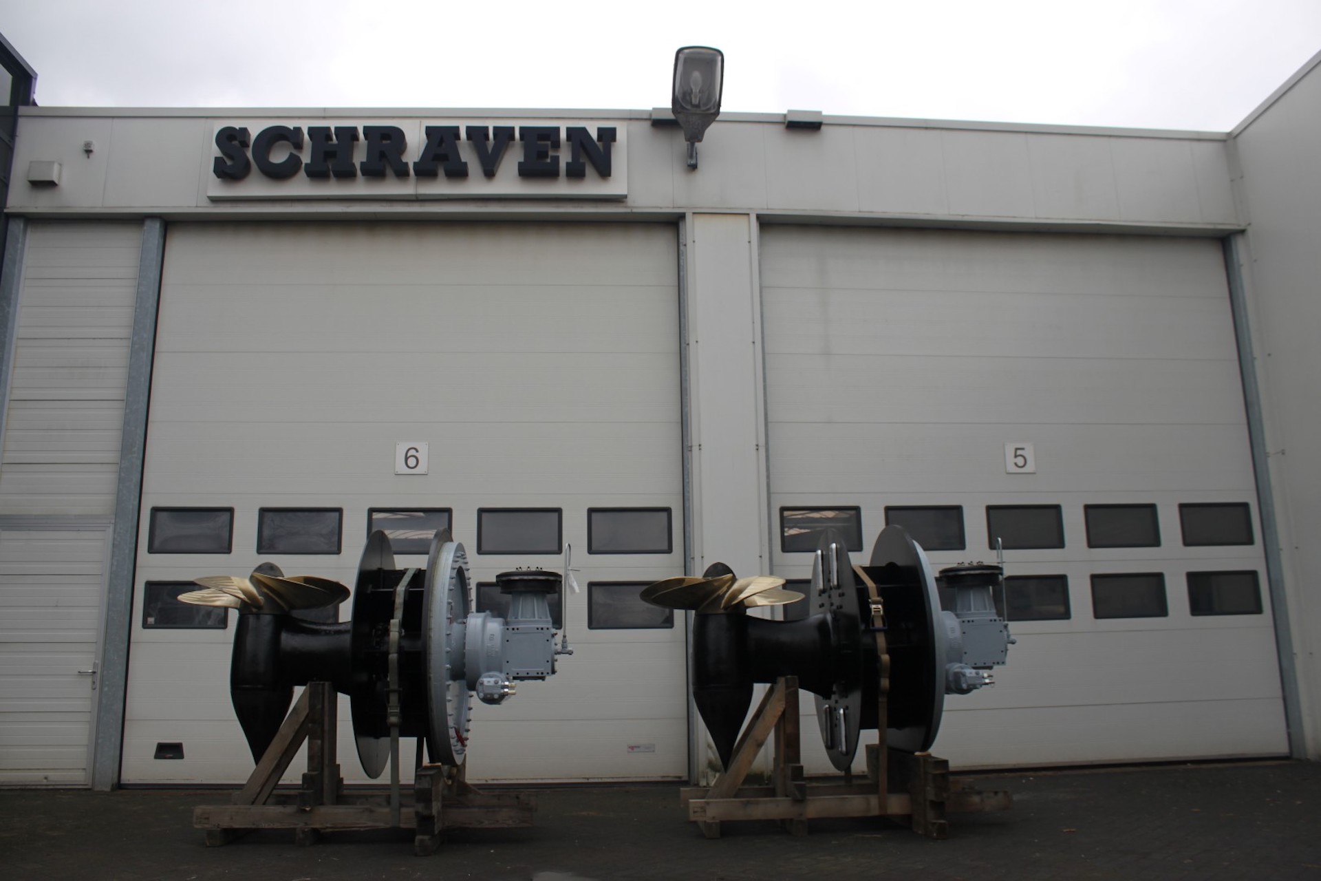 Reparatie Roerpropeller-Schottel Rudderpropeller-SRP200-ZDrive Thruster-Azimuth steeringsystem-1