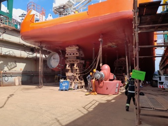 Schottel SRP1012CP thruster gereviceerd