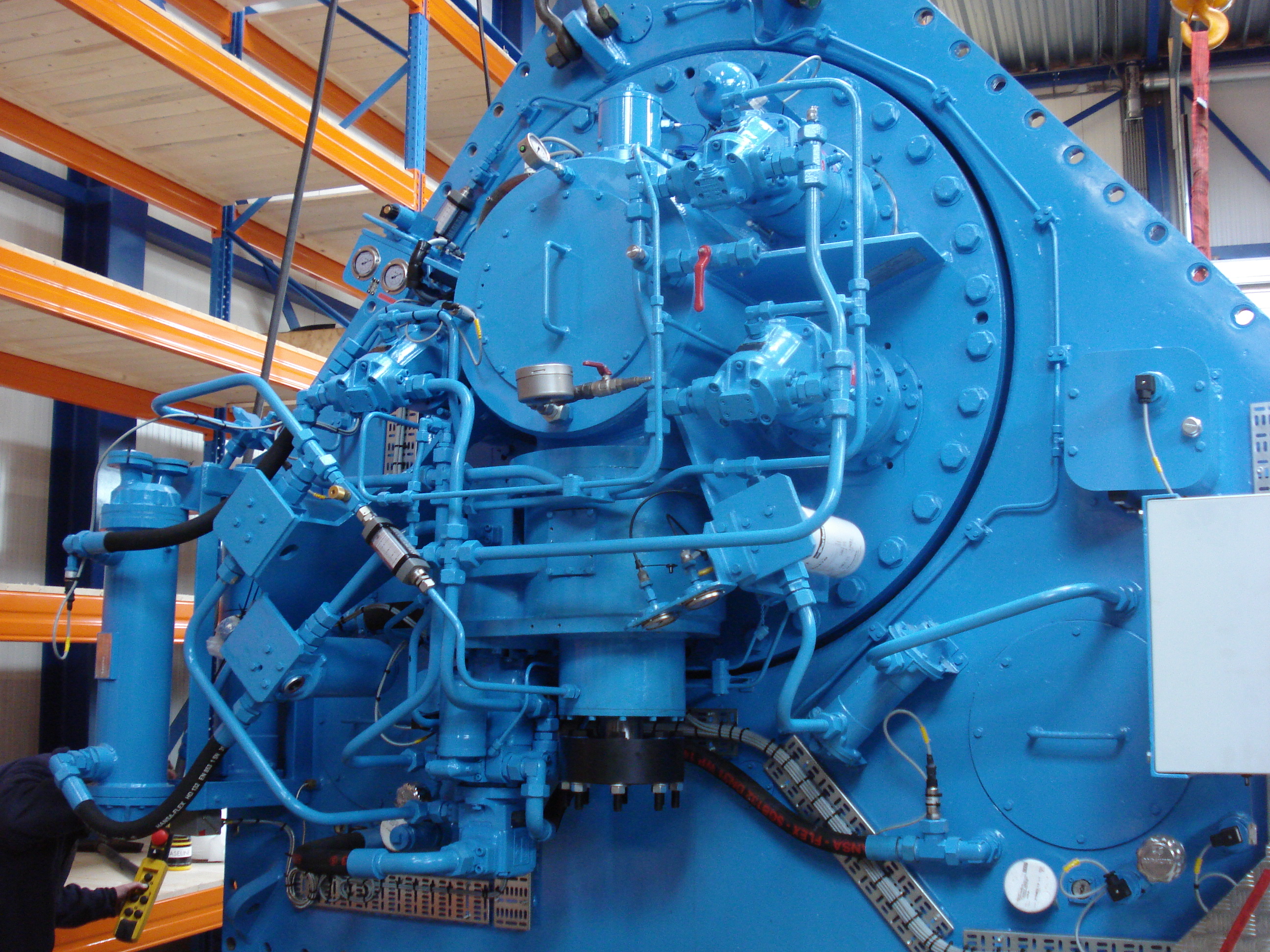 L drive thruster - Thrustmaster - L-drive rudderpropeller - TH1500 - DSC03837