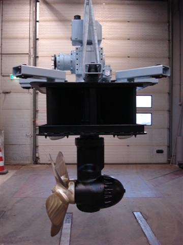 Reparatie Roerpropeller-Schottel Rudderpropeller-SRP170-Parts-ZDrive Thruster-Azimuth steeringsystem-6
