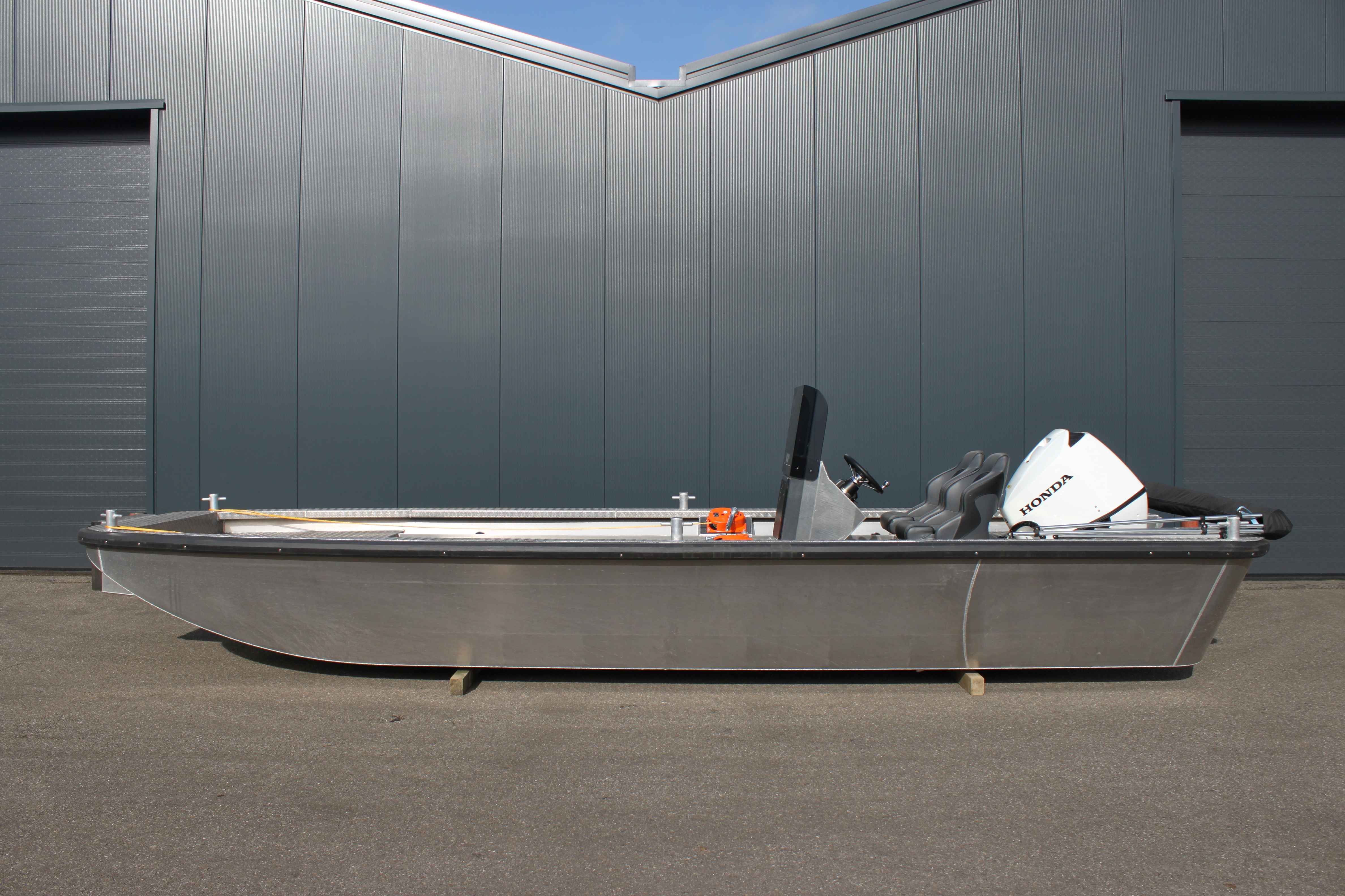 Aluminium Workboat 7,5 M Honda 115HP Aluminium Arbeitsboot (3)