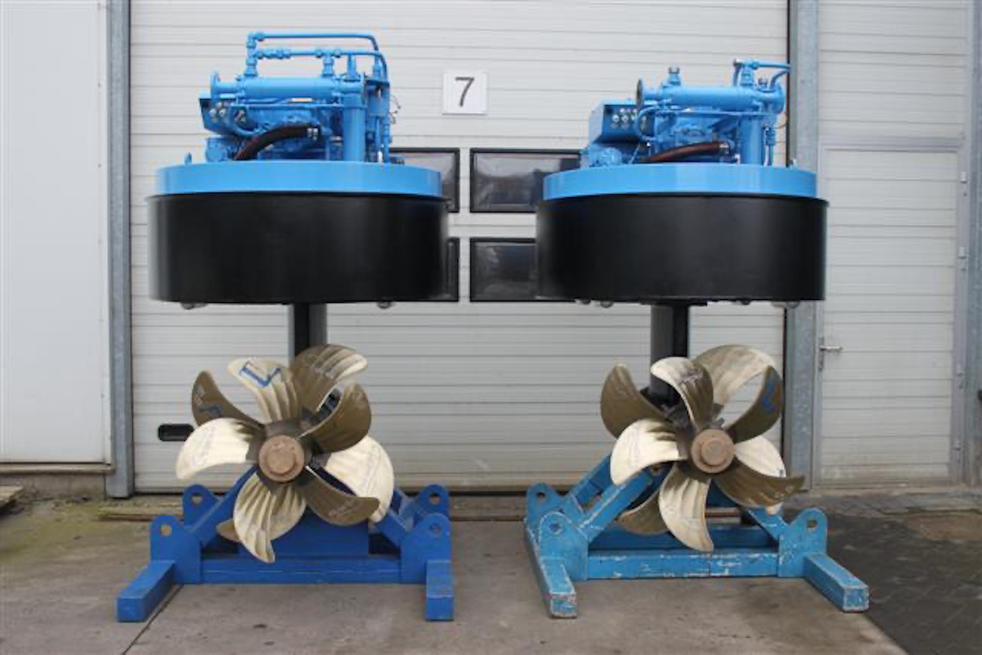 Reparatie Roerpropeller Rudderpropeller Ruderpropeller Aquamaster Us381crp Parts Z Drive 2