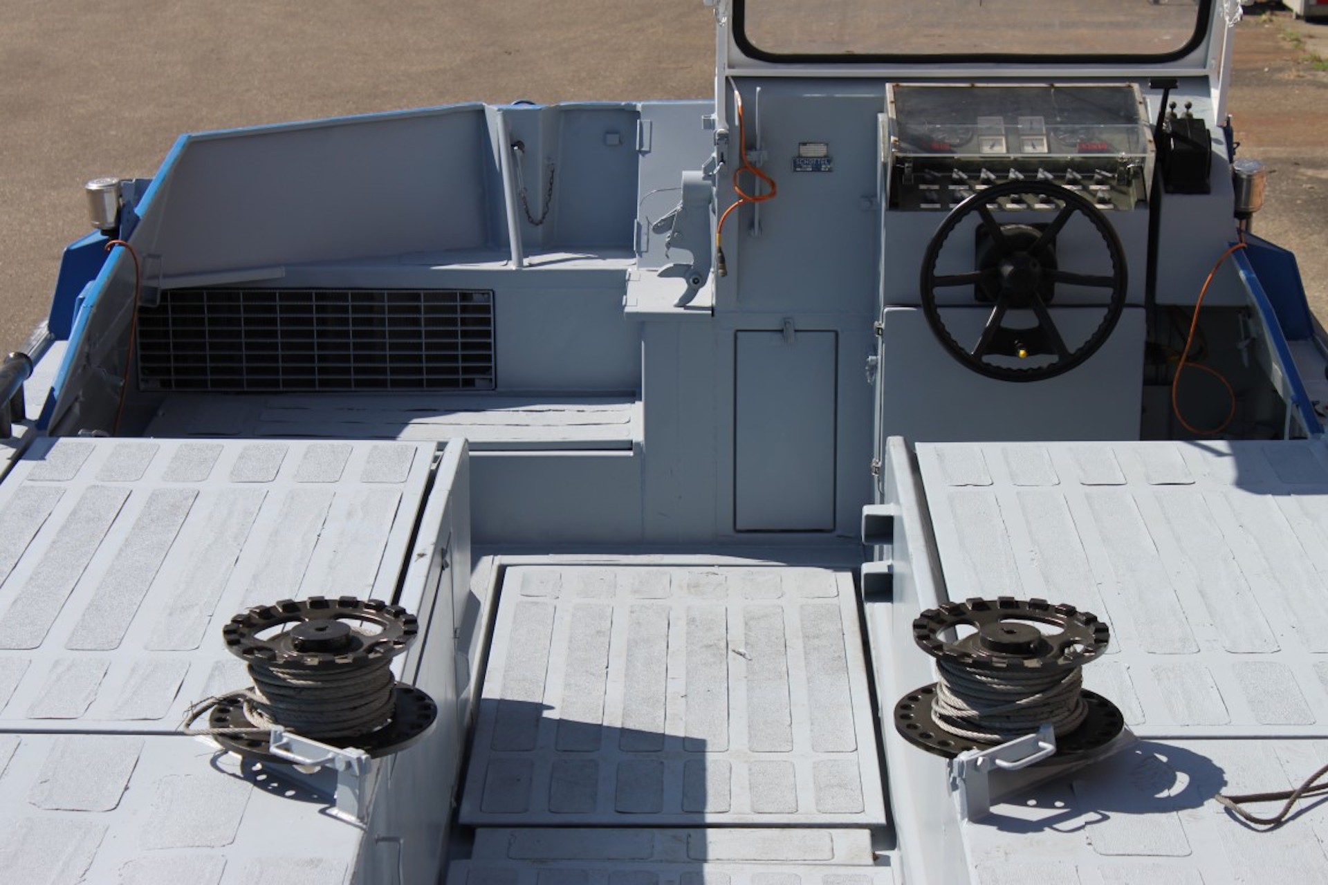 Arbeitsboot Schottel  ex Bundeswehr Mboot3