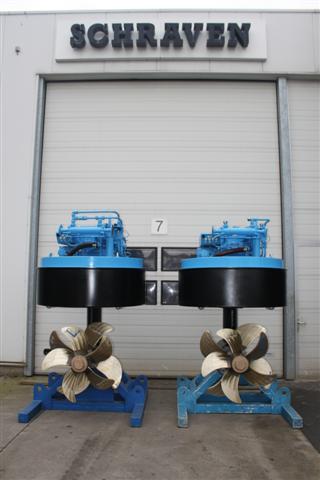 Reparatie Roerpropeller Rudderpropeller Ruderpropeller Aquamaster Us381crp Parts Z Drive 1